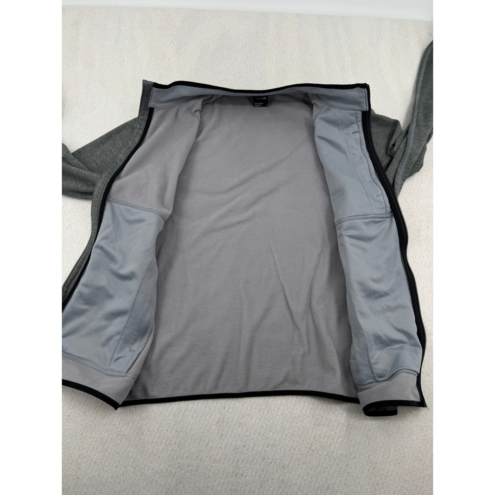 The North Face Mens L Canyonlands Full Zip Fleece Sweater Jacket Gray Outdoors - Picture 9 of 12